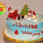 como decorar una torta para navidad